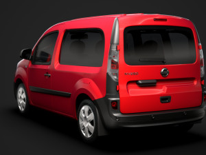 nissan nv 250 combi l2 2019 3D Model