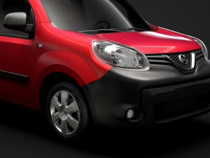nissan nv 250 combi l2 2019 3D Model