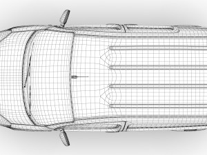 nissan nv 250 combi l2 2019 3D Model