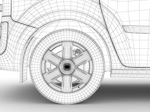 nissan nv 250 combi l2 2019 3D Model