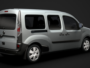 nissan nv 250 combi l3 2019 3D Model