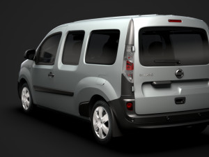 nissan nv 250 combi l3 2019 3D Model