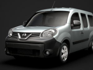 nissan nv 250 combi l3 2019 3D Model