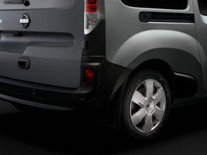 nissan nv 250 combi l3 2019 3D Model