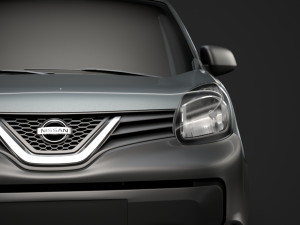nissan nv 250 van l1 2019 3D Model