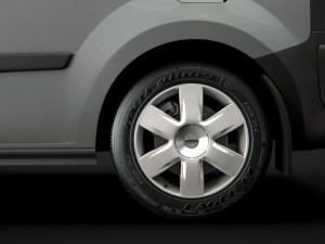 nissan nv 250 van l1 2019 3D Model