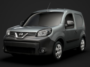nissan nv 250 van l1 2019 3D Model