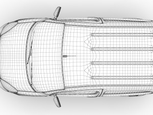 nissan nv 250 van l1 2019 3D Model
