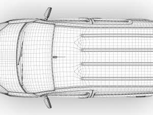 nissan nv 250 van l2 2019 Modèle 3D