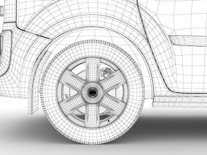 nissan nv 250 van l2 2019 Modèle 3D