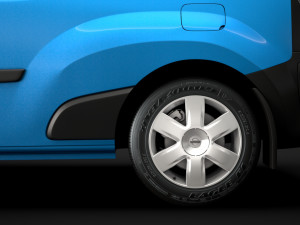 nissan nv 250 van l3 2019 Modello 3D