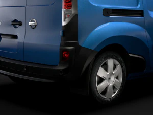 nissan nv 250 van l3 2019 Modello 3D
