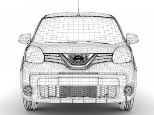 nissan nv 250 van l3 2019 Modello 3D