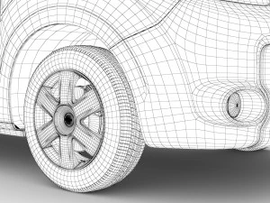 nissan nv 250 van l3 2019 Modello 3D