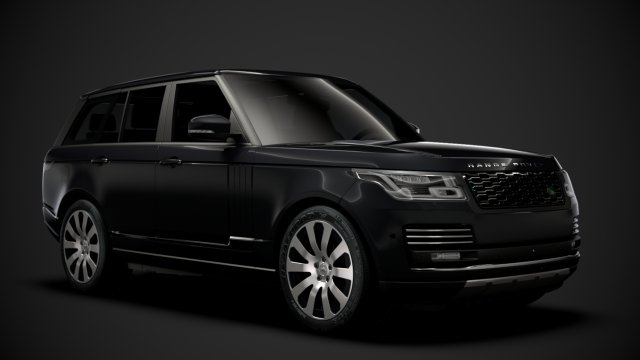 range rover sentinel l405 2020 3D Модель .c4d .max .obj .3ds .fbx .stl .blend 