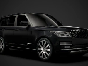 range rover sentinel l405 2020 3D Model