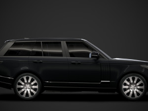 range rover sentinel l405 2020 3D Модель
