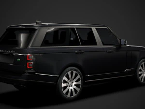 range rover sentinel l405 2020 3D Model