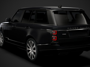 range rover sentinel l405 2020 3D Модель