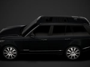 range rover sentinel l405 2020 3D Модель