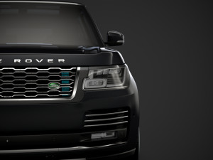 range rover sentinel l405 2020 3D Модель