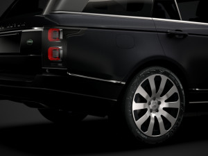range rover sentinel l405 2020 3D Модель