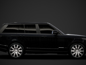 range rover sentinel l405 2020 3D Модель