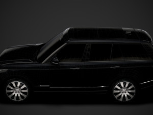 range rover sentinel l405 2020 3D Модель