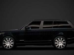 range rover sentinel l405 2020 3D Модель