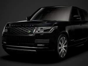 range rover sentinel l405 2020 3D Model