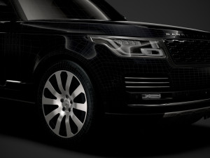 range rover sentinel l405 2020 3D Модель