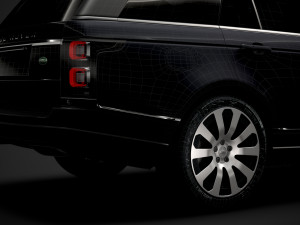 range rover sentinel l405 2020 3D Модель