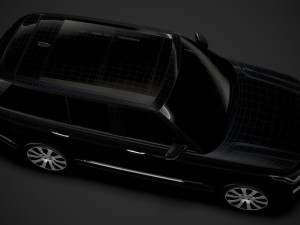range rover sentinel l405 2020 3D Модель