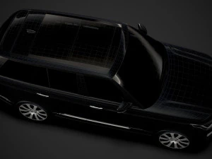 range rover sentinel l405 2020 3D Model