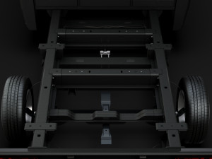 citroen jumper relay chassis truck crew cab 3450 wb 2019 3D Model