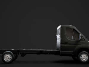 citroen jumper relay chassis truck single cab 4300wb 2019 3Dモデル