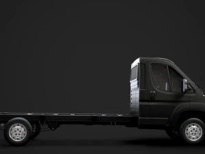 citroen jumper relay chassis truck single cab 4300wb 2019 3D Model