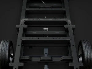 citroen jumper relay chassis truck single cab 4300wb 2019 3D Model