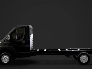citroen jumper relay chassis truck single cab 4300wb 2019 3D Model