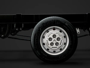 citroen jumper relay chassis truck single cab 4300wb 2019 3D Model