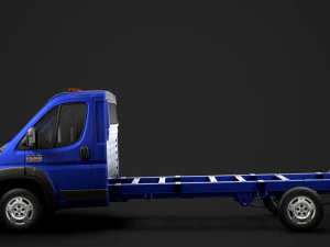 ram promaster cargo chassis truck single cab 4300 wb 2019 3D Model