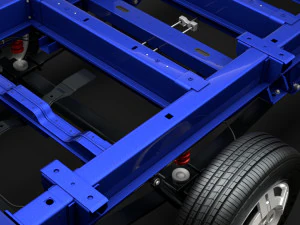 ram promaster cargo chassis truck single cab 4300 wb 2019 3D Model