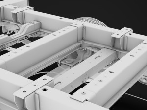ram promaster cargo chassis truck single cab 4300 wb 2019 3D Модель