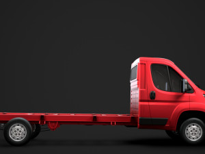 peugeot boxer manager chassis truck single cab 4300wb 2019 Model 3D