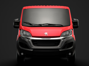 peugeot boxer manager chassis truck single cab 4300wb 2019 Model 3D