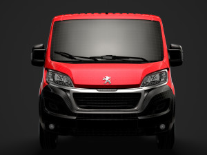 peugeot boxer manager chassis truck single cab 4300wb 2019 Model 3D