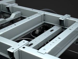 peugeot boxer y&ouml;netici şasi kamyon tek kabin 4300wb 2014 3D Model