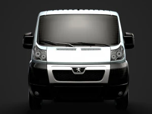 peugeot boxer y&ouml;netici şasi kamyon tek kabin 4300wb 2014 3D Model