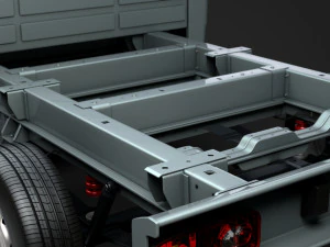 peugeot boxer manager chassis truck crew cab 3450 wb 2019 3D Model