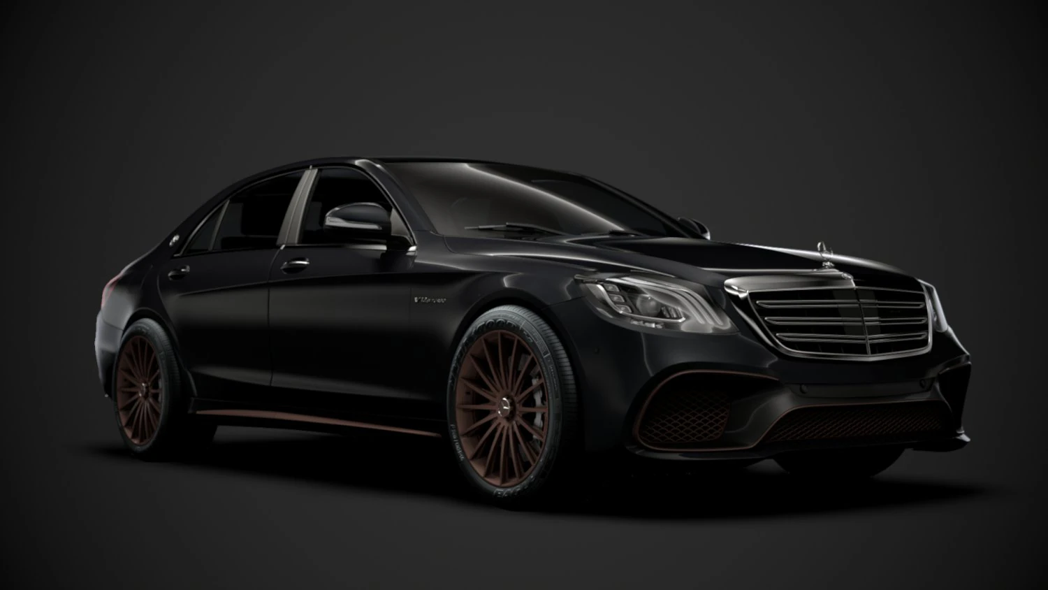 Mercedes-AMG S 65 Final Edition weltweit v222 2019 3D Modell .c4d .max .obj .3ds .fbx .stl .blend 